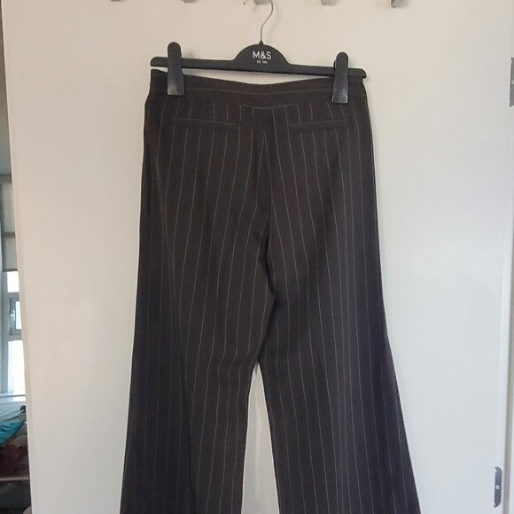 Kenneth Cole low-rise wide-leg pants - Picture 3 of 6